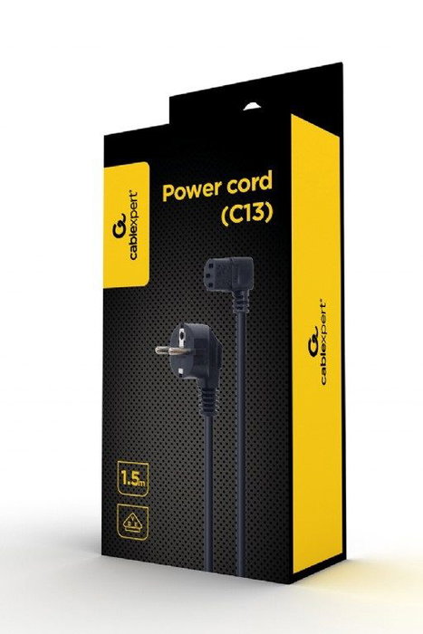 GEMBIRD Cable de Corriente VDE - Cable de Alimentación para Electrónica