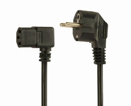 GEMBIRD Cable de Corriente VDE - Cable de Alimentación para Electrónica
