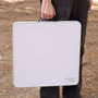 Aktive Mesa de camping plegable pequeña antivuelco malva