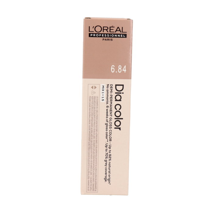 L'Oréal Professionnel Paris DIA COLOR 6.84 Rubio Oscuro Moca Cobrizo 60 ml