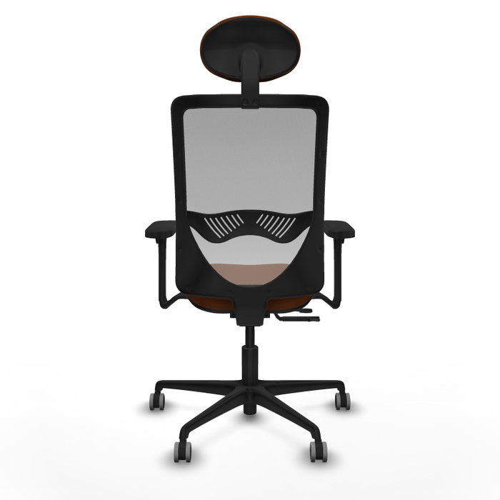 PIQUERAS Y CRESPO Silla de oficina Zulema con mecanismo Sincro/Traslack, Marrón y Gris PIQUERAS Y CRESPO Silla de oficina Zulema con mecanismo Sincro/Traslack, Marrón y Gris