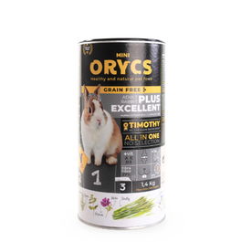 Miniorycs ORYCS Adult Plus Prevent Conejo 1,4kg Alimento Premium Heno Timothy