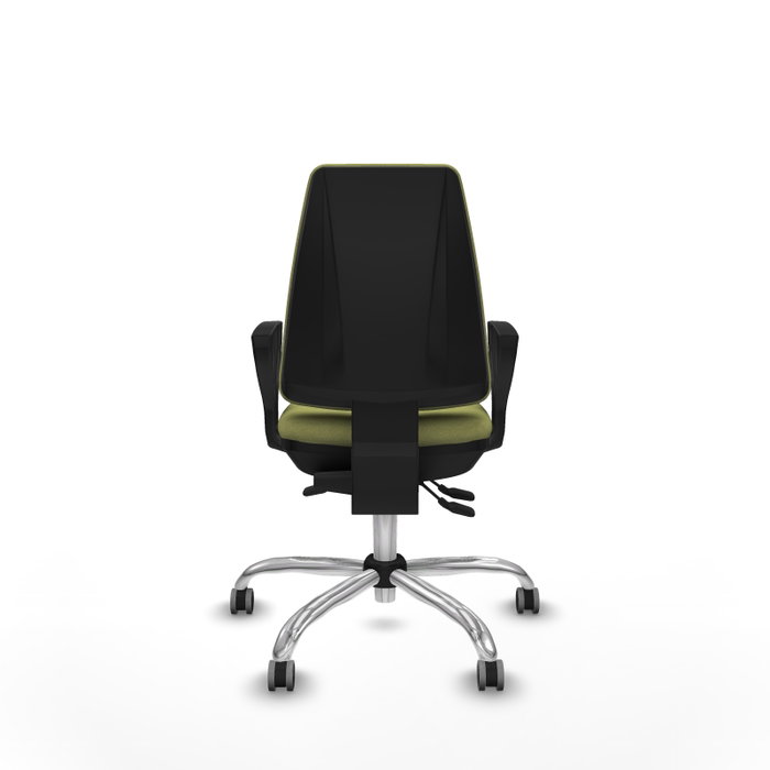 PIQUERAS Y CRESPO Silla de oficina Elche Verde oliva con mecanismo Asincro PIQUERAS Y CRESPO Silla de oficina Elche Verde oliva con mecanismo Asincro