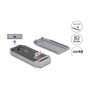 DeLOCK 42033 Carcasa externa para SSD M.2 NVMe USB4 40 Gbps Gris