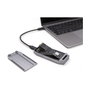 DeLOCK 42033 Carcasa externa para SSD M.2 NVMe USB4 40 Gbps Gris