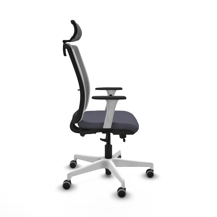 PIQUERAS Y CRESPO Silla de oficina Haches con mecanismo Sincro/Traslack Gris PIQUERAS Y CRESPO Silla de oficina Haches con mecanismo Sincro/Traslack Gris
