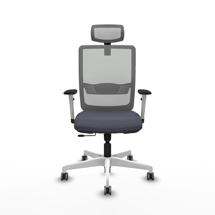 PIQUERAS Y CRESPO Silla de oficina Haches con mecanismo Sincro/Traslack Gris PIQUERAS Y CRESPO Silla de oficina Haches con mecanismo Sincro/Traslack Gris