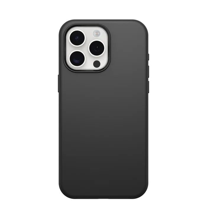 OtterBox Symmetry Series Case con MagSafe Compatible para Apple iPhone 15 Pro Max - Negro - Pro Pack OtterBox Symmetry Series Case con MagSafe Compatible para Apple iPhone 15 Pro Max - Negro - Pro Pack