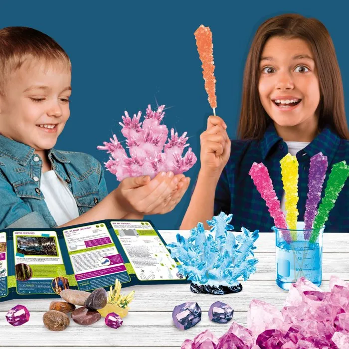 Liscianigiochi - Kit de ciencia Descubrimiento de Cristales de Bolsillo, Cristalización y Experimentos para Mayores de 8 Años - AAANS17024 Liscianigiochi - Kit de ciencia Descubrimiento de Cristales de Bolsillo, Cristalización y Experimentos para Mayores de 8 Años - AAANS17024