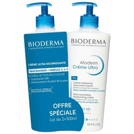 Bioderma Atoderm Crème Ultra-Nourrissante - 2 X 500 ml