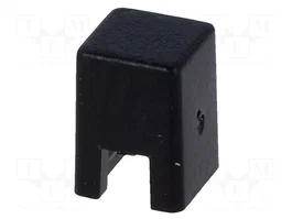 Aratas (Formerly Omron Components) Botón a presión cuadrado negro 4x4mm 5,5mm