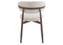 DKD Home Decor Silla Metal Poliester Simil Madera Crudo