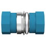 EFB Elektronik Adaptador de fibra óptica FC Simplex OS2 53344.3
