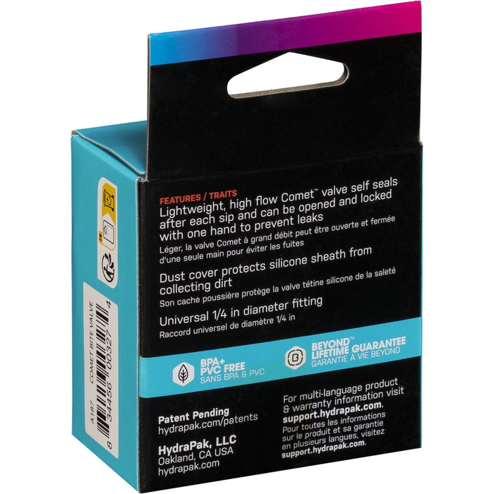 Hydrapak Comet Válvula de mordida Gris Hydrapak Comet Válvula de mordida Gris