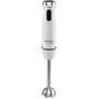 Orbegozo BT 2690 Batidora de mano 1000W, Motor DC, Brazo y hoja acero inoxidable, Función Turbo, Selector velocidad, Vaso, Picador, Batidor