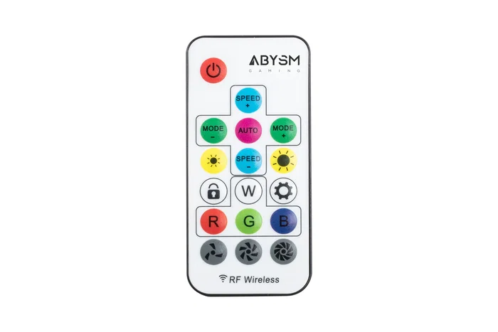 Abysm Arc Light ARGB 120mm Kit 3 ventiladores blanco con controlador Abysm Arc Light ARGB 120mm Kit 3 ventiladores blanco con controlador