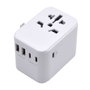 Ewent EW1470 Adaptador de Viaje Universal Blanco con 5 Puertos de Carga