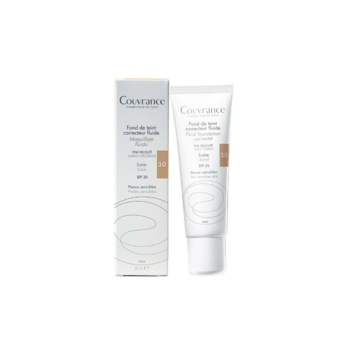 Avène Couvrance Base de Maquillaje Fluida Arena 30 ml