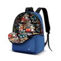 Karactermania Mochila Sonic Block So 44x30x18cm Poliéster Azul