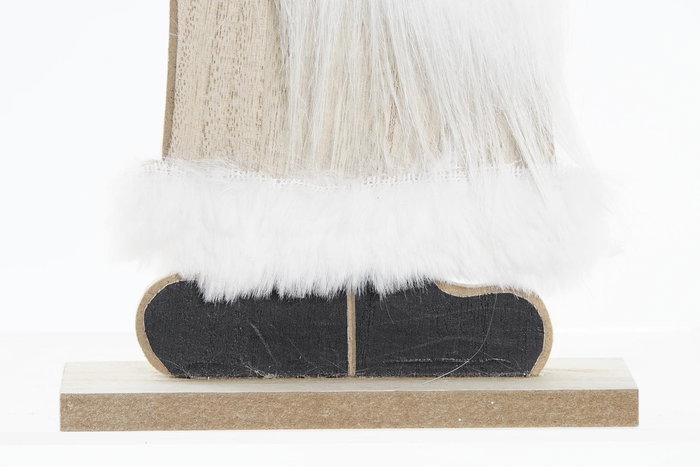 DKD Home Decor Figura Navidad Moderna Negro Dorado Rojo Blanco 5 x 31 x 15 cm (6 Unidades)