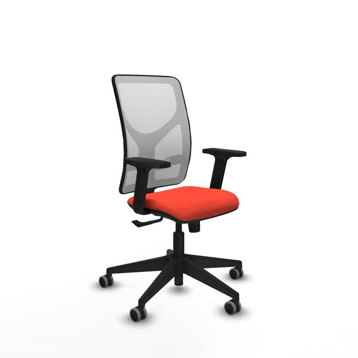PIQUERAS Y CRESPO Silla de oficina Motilla Naranja oscuro y Blanco PIQUERAS Y CRESPO Silla de oficina Motilla Naranja oscuro y Blanco