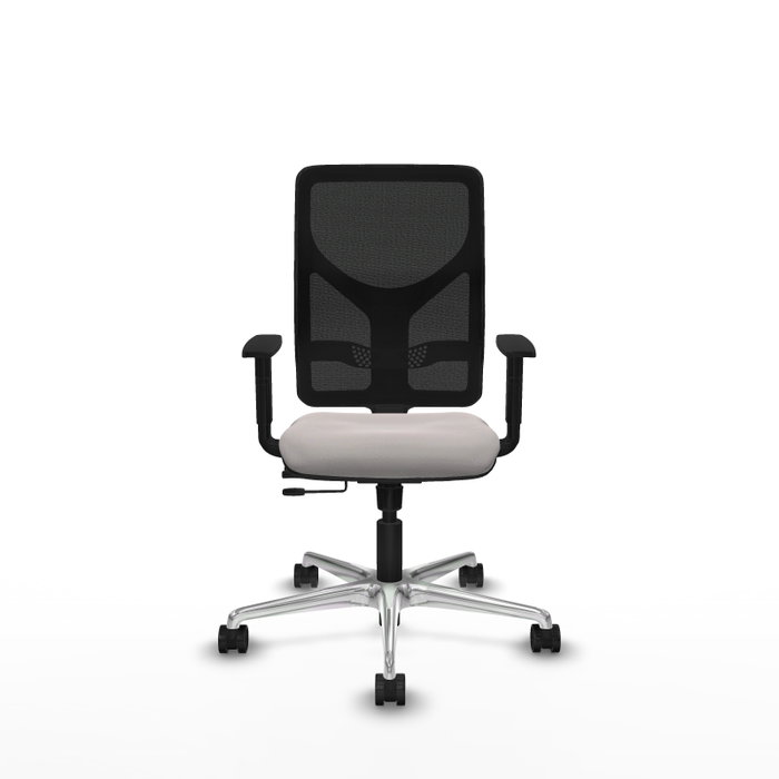 PIQUERAS Y CRESPO Silla de oficina Motilla con mecanismo Sincro/Traslack, Blanco y Negro PIQUERAS Y CRESPO Silla de oficina Motilla con mecanismo Sincro/Traslack, Blanco y Negro