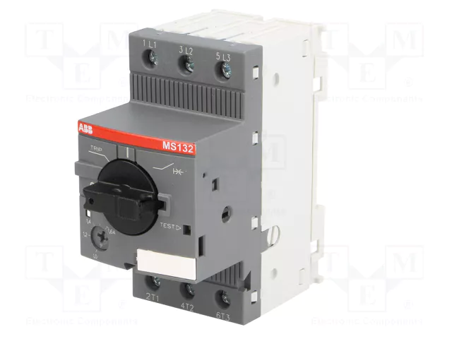 ABB MS132-1.6 Interruptor motorizado 0,55kW 208÷690VAC ABB MS132-1.6 Interruptor motorizado 0,55kW 208÷690VAC