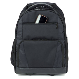 Targus Mochila Convertible en Maletín con Ruedas para Portátil de 15,6 pulgadas, Negro