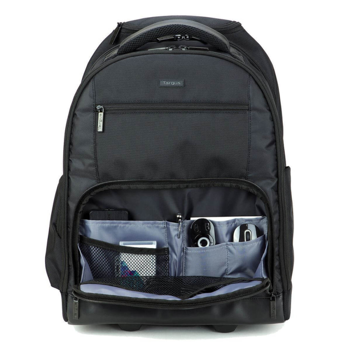 Targus Mochila Maletín con Ruedas para Portátil 15-15.4 Pulgadas Negro Convertible 2 en 1