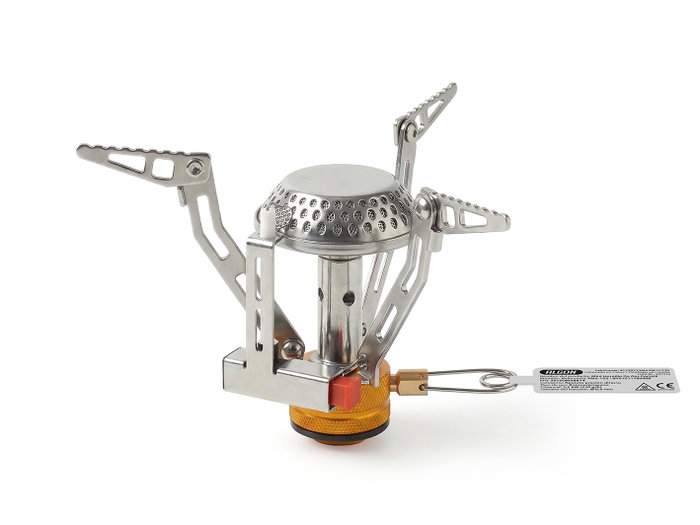 Algon Bbq Mini hornillo portátil de un fuego para gas Algon Bbq Mini hornillo portátil de un fuego para gas
