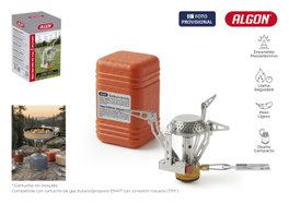 Algon Bbq Mini hornillo portátil de un fuego para gas