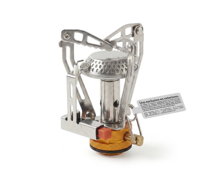 Algon Bbq Mini hornillo portátil de un fuego para gas Algon Bbq Mini hornillo portátil de un fuego para gas