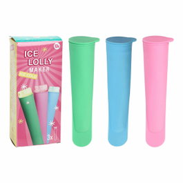 Excellent Houseware Molde para helado 42 x 42 x 195 mm 3 uds