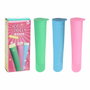 Excellent Houseware Molde para helado 42 x 42 x 195 mm 3 uds