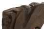 DKD Home Decor Escultura de Madera 80x15x35 Pieza Única Surtida