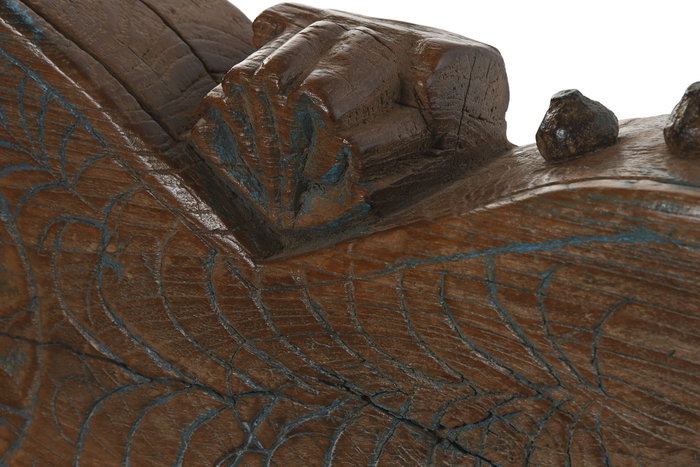 DKD Home Decor Escultura de Madera 80x15x35 Pieza Única Surtida DKD Home Decor Escultura de Madera 80x15x35 Pieza Única Surtida