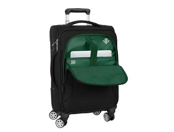 Safta Trolley Cabina Blanda 20'' Real Betis Balompié Premium Negra