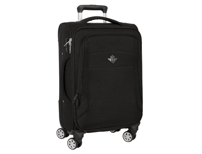 Safta Trolley Cabina Blanda 20'' Real Betis Balompié Premium Negra
