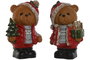 DKD Home Decor Figura LED Magnesia Oso Surtido de 2 Unidades