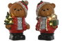 DKD Home Decor Figura LED Magnesia Oso Surtido de 2 Unidades