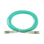 BlueOptics SFP3131EU3MK Cable de fibra óptica LC/LC MM OM3 aqua 3,0m