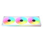 Cougar CF-UN360RW-RGB Unity360 Kit 3 Ventiladores 360mm ARGB PWM Reverso, 12 cm, Blanco