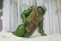 Las Tortugas Ninja Figura Hunter Leo 18 cm