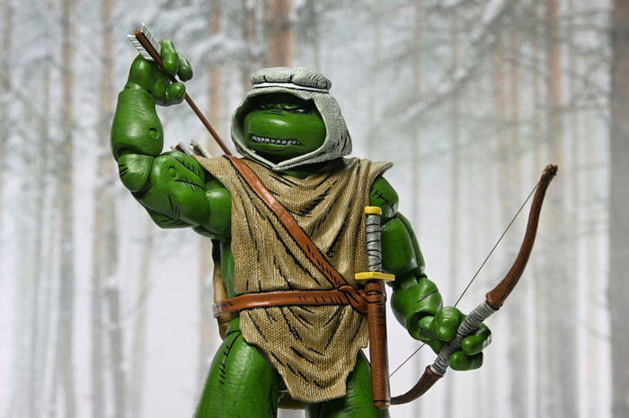 Las Tortugas Ninja Figura Hunter Leo 18 cm Las Tortugas Ninja Figura Hunter Leo 18 cm
