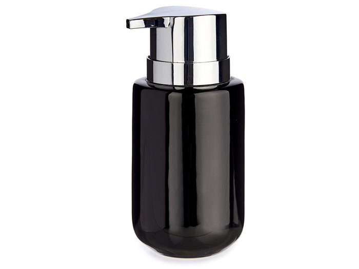 Berilo Dosificador Jabón Cerámica Negro 7x14.5x8.5cm (Set de 12)