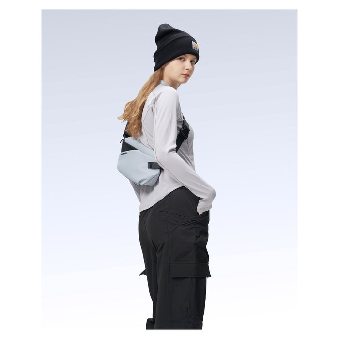 Inateck FB01001 Bolsa de hombro unisex, negro y azul, 32 x 17 x 7 cm, poliéster