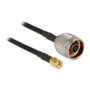 DeLOCK Cable de antena coaxial 89466 N a SMA 10 m