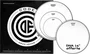 CODE Generator Parche de Batería Blanco Rugoso Tom Pack Rock/American Fusion (10,12,16" + DNA 14") - Para Directo o Estudio, Sonido Abierto y Controlado