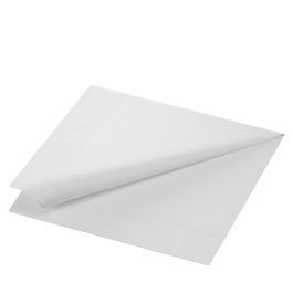 Duni Tisu Servilletas de Papel Doble Capa Blanca 40x40 cm 1250 Unidades