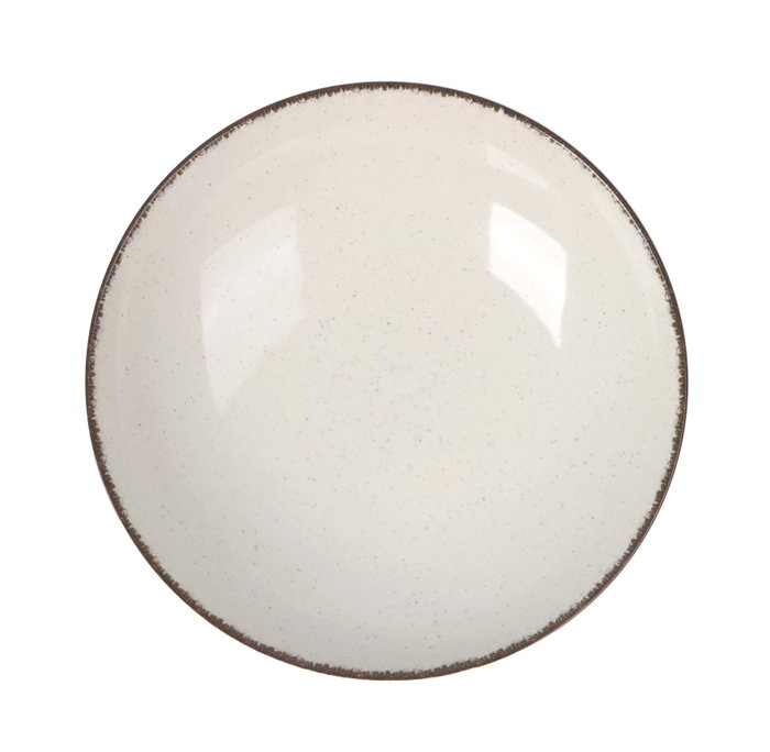 La Mediterranea Plato Hondo Anllo Monaco Brillo 21cm de 12 unidades